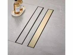 Rea Drenaje Lineal Neox 100 Brushed Gold Dorado Discount
