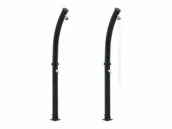 Ducha solar negra 214 cm 20 L ES811998^ Online