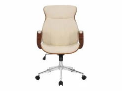 Dudeco Silla de Oficina Melilla Nogal y Crema Discount