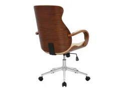 Dudeco Silla de Oficina Melilla Nogal y Crema Discount
