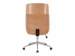 Dudeco Silla de oficina Varel Roble y Crema New