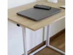DUPI Escritorio de Ordenador Plegable PRACTIC 100 x 50 cm (Taupe) Marru00f3n Best
