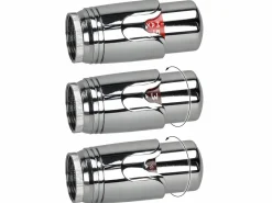 ECD Germany Toallero Eléctrico|Radiador de baño Calentador de Toallas Radiador 400 x 800 mm Antracita Recto con conexión Central Radiador Secadora Incl. Termostato con paso al suelo