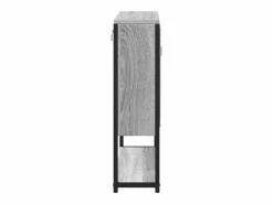 Edmondo Armario con espejo de baño madera Sonoma 60x16x60 cm^Garden Furniture Hot