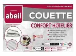 Edredón Nórdico|Edredón Confort Hotelero 240 x 260 cm Elegante con Ribete Negro - Cálido para Adultos en Invierno