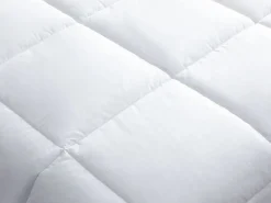 Palacio Edredón infantil antiácaros templado 140 x 200 cm. Funda de satén 120 hilos, PRESTIGIA Blanco Best