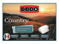 DODO Edredón ligero Country - Cómodo y resistente - - 220 x 240 cm Blanco Sale
