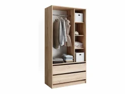 El armario sonoma 100x50x200 elmo^Vicco Clearance