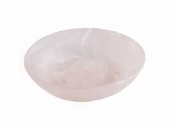 Bazar Bizar Vajilla|Vajilla|El Cuenco Resin Organic - Rosa Blanco - M