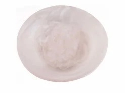 Bazar Bizar Vajilla|Vajilla|El Cuenco Resin Organic - Rosa Blanco - M