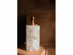 Bazar Bizar El Dispensador De Jabón De Resina - Rosa Blanco Rosa / Blanco Clearance