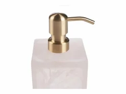 Bazar Bizar El Dispensador De Jabón De Resina - Rosa Blanco Rosa / Blanco Clearance