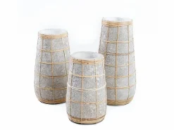 El Jarrón Cutie - Cemento Natural - M^Bazar Bizar Sale