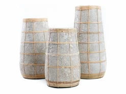 El Jarrón Cutie - Cemento Natural - M^Bazar Bizar Sale