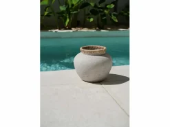 Bazar Bizar Jarrón|El Jarrón Styly - Hormigón Natural - L