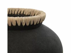 Bazar Bizar El Jarrón Styly - Natural - L Negro