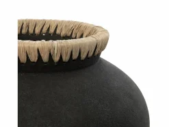 Bazar Bizar El Jarrón Styly - Natural - L Negro