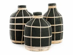 Bazar Bizar El Jarrón Whoopy - Natural - L Negro New