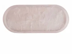 Bazar Bizar Vajilla|Vajilla|El Plato Ovalado De Resina - Rosa Blanco