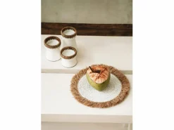 Bazar Bizar El Portavelas Pretty - Blanco Natural - M Multicolor Outlet