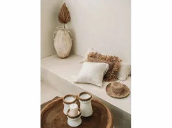 Bazar Bizar El Portavelas Pretty - Blanco Natural - M Multicolor Outlet