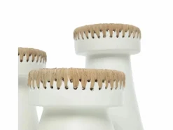 Bazar Bizar El Portavelas Pretty - Blanco Natural - M Multicolor Outlet