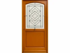 ELIOTH Puerta De Entrada De Madera 215X90 Empuje A La Derecha ---(Dimensiones De La Tabla) sin manilla^GD Menuiseries Sale