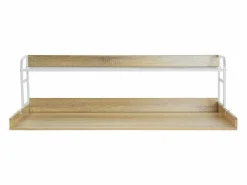 Mueble Para Lavadora|Encimera de Lavadora-Secadora SucceBuy con Estante 137x69 CM Cubierta de Lavadora-Secadora en Madera Roble