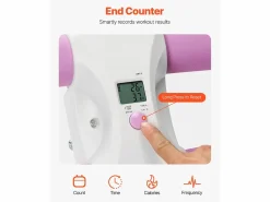Equipo para Abdominales SucceBuy, Máquina de Entrenamiento AB, Capacidad de 150 kg Blanco Hot