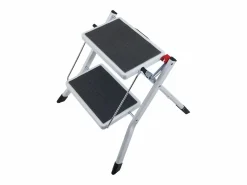 Escalón-Escalera SucceBuy 2 Peldaños Plegable 3 Alturas Ajustables Carga Máxima 150 kg - Seguro y Estable para Trabajos en Altura^ Online