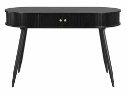 Vente-unique Escritorio con 2 puertas correderas en color - SEVATO Negro Online