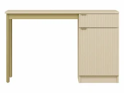 Escritorio con almacenamiento en MDF y metal y dorado - MILIAKI de Pascal Morabito^Vente-unique Outlet