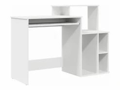 vidaxl Mesa De Ordenador|Escritorio con cajón 120,5 x 44 x 88,5 cm Madera de ingeniería
