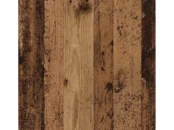 Escritorio con estante Madera envejecida 113 x 54 x 120 cm^vidaxl Online