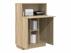 Escritorio con estante Roble Sonoma 71.5 x 31.5 x 106.5 cm^Clicnbuy