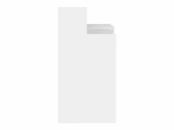 Clicnbuy Escritorio con luz LED madera contrachapada 97x45x90 cm Blanco Online