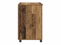 Escritorio con Ruedas con cajón Madera Vieja 91 x 50 x 77 cm^Clicnbuy New