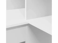 Clicnbuy Escritorio de Esquina 101.5 x 149.5 x 149.5 cm Blanco Online