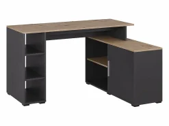 Escritorio de esquina antracita/artisan 135x110x75.5 rudy^Vicco Outlet