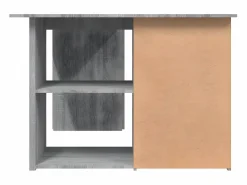 Clicnbuy Escritorio Rinconero|Escritorio de esquina contrachapada Sonoma 145x100x76 cm