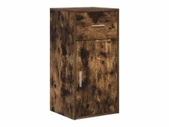 Escritorio de Esquina con cajón Roble ahumado 102 x 50 x 75 cm^Clicnbuy Clearance