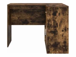 Escritorio de Esquina con cajón Roble ahumado 102 x 50 x 75 cm^Clicnbuy Clearance