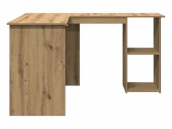 Escritorio de esquina madera contrachapada 120x140x75 cm^Clicnbuy
