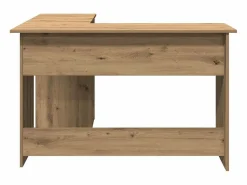 Escritorio de esquina madera contrachapada 120x140x75 cm^Clicnbuy