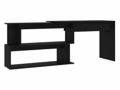 Escritorio de esquina madera contrachapada 200x50x76 cm^Clicnbuy Discount