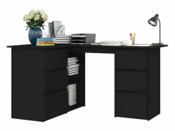 Escritorio de esquina madera contrachapada 145x100x76 cm^Clicnbuy Best