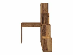 Clicnbuy Escritorio Rinconero|Escritorio de Esquina Madera vieja 101.5 x 149.5 x 149.5 cm
