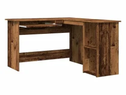 Escritorio de esquina madera contrachapada madera vieja^Clicnbuy Best