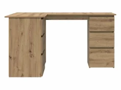 Clicnbuy Escritorio Rinconero|Escritorio de esquina madera contrachapada 145x100x76 cm