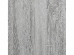 Clicnbuy Escritorio de esquina madera contrachapada 120x140x75 cm Gris Best